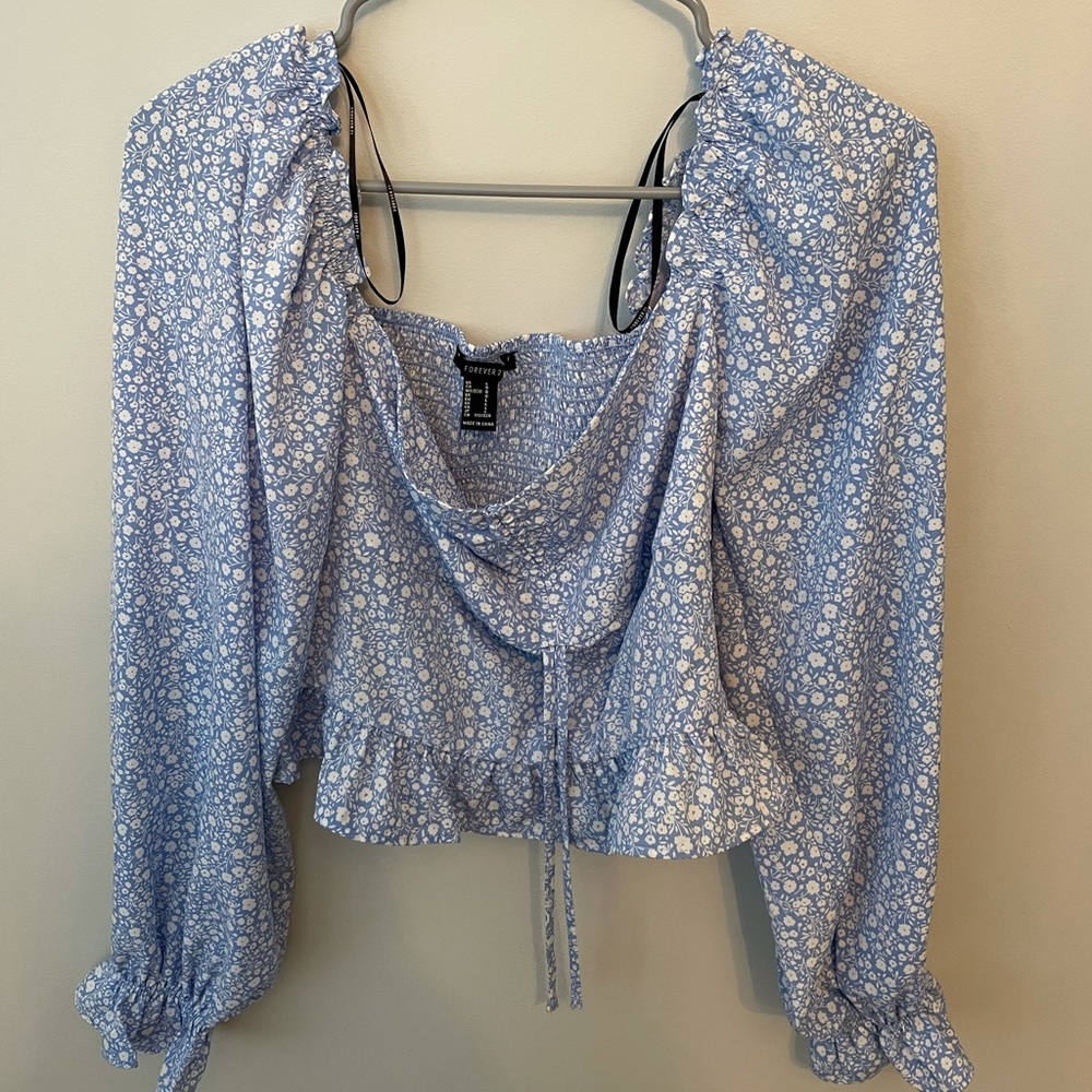 Floral long sleeve